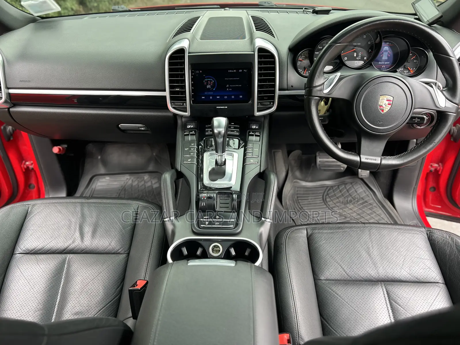Porsche Cayenne S 2011 Red