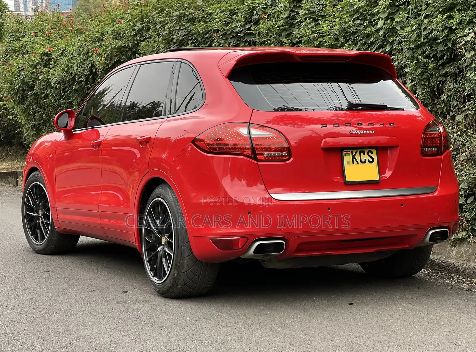 Porsche Cayenne S 2011 Red
