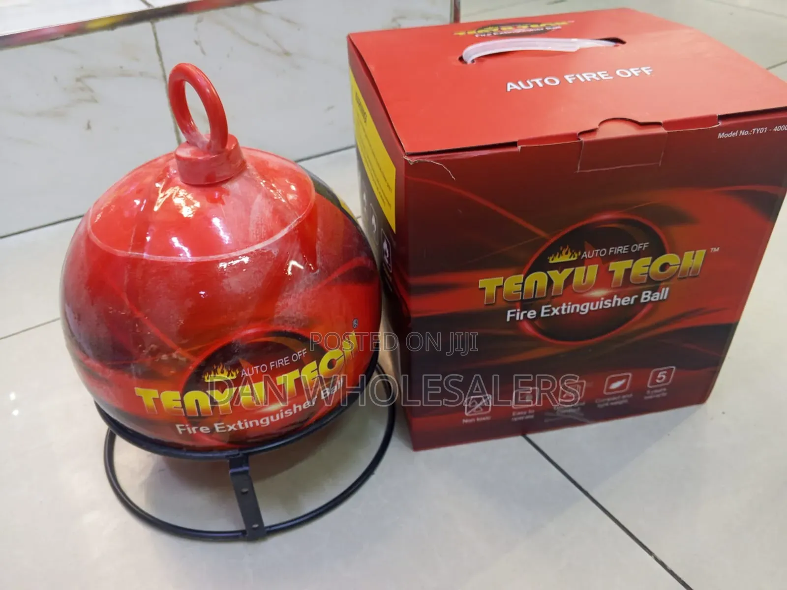 Tenyu Tech Auto Fire Off Ball Home Safety Tool
