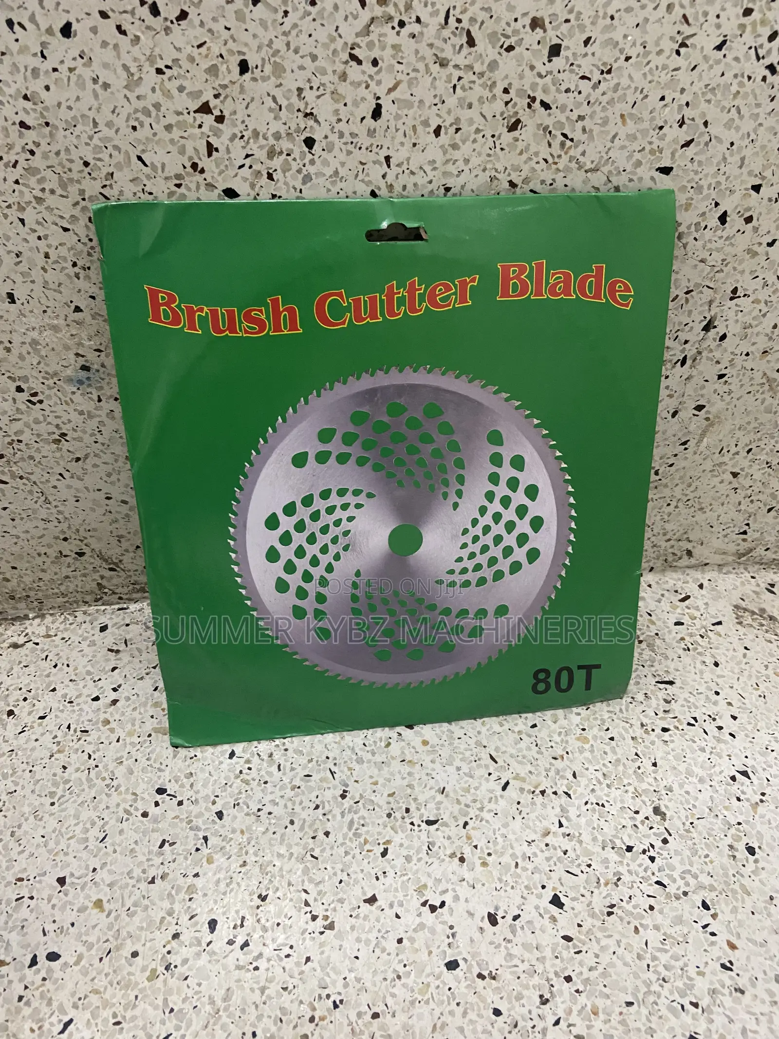 10-Inch, 80-Tooth (80T) Steel Brush Cutter