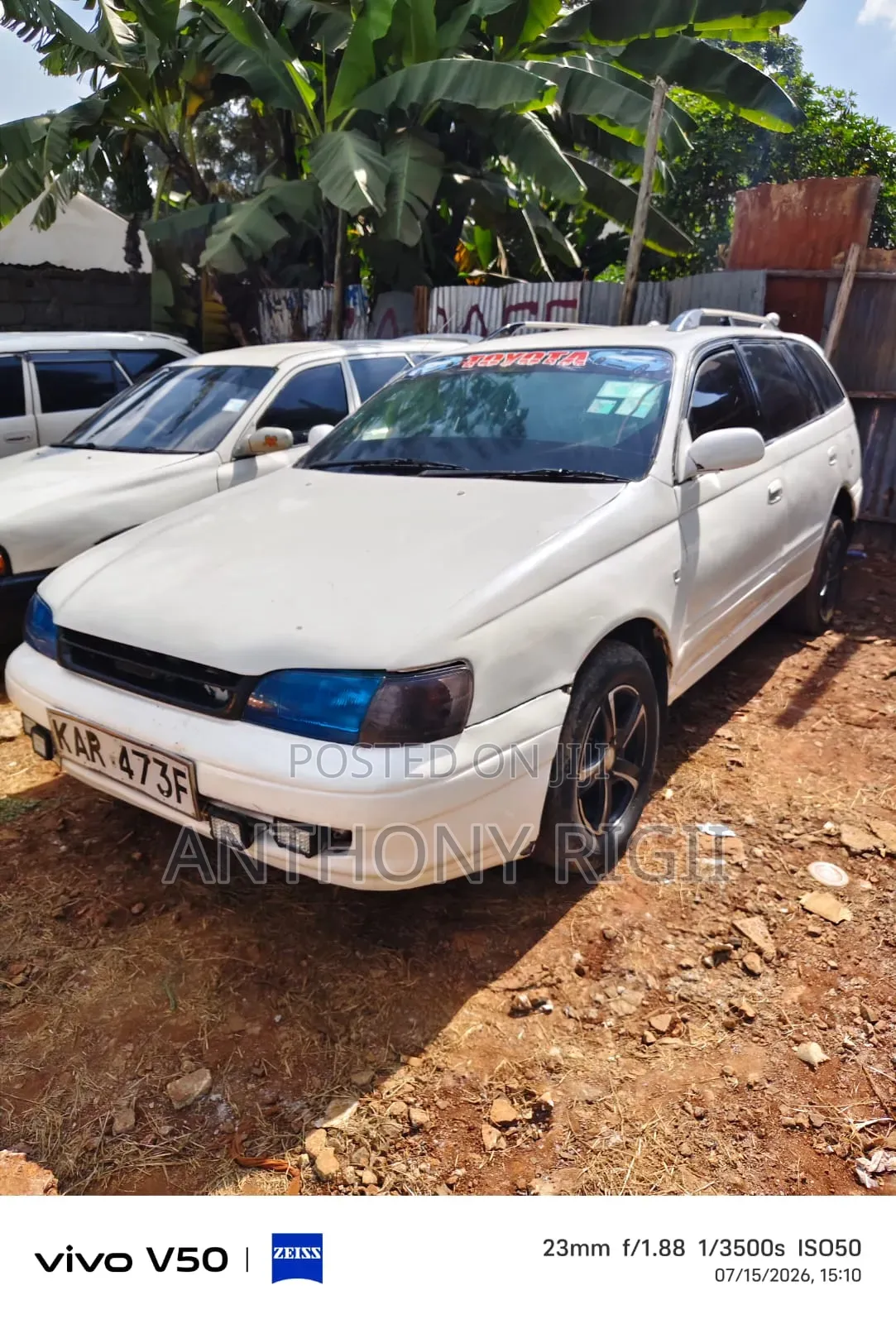Toyota Caldina 1995 White