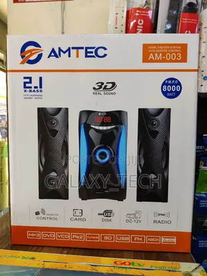 AMTEC AM-003 2.1 X-Bass Home Theater System