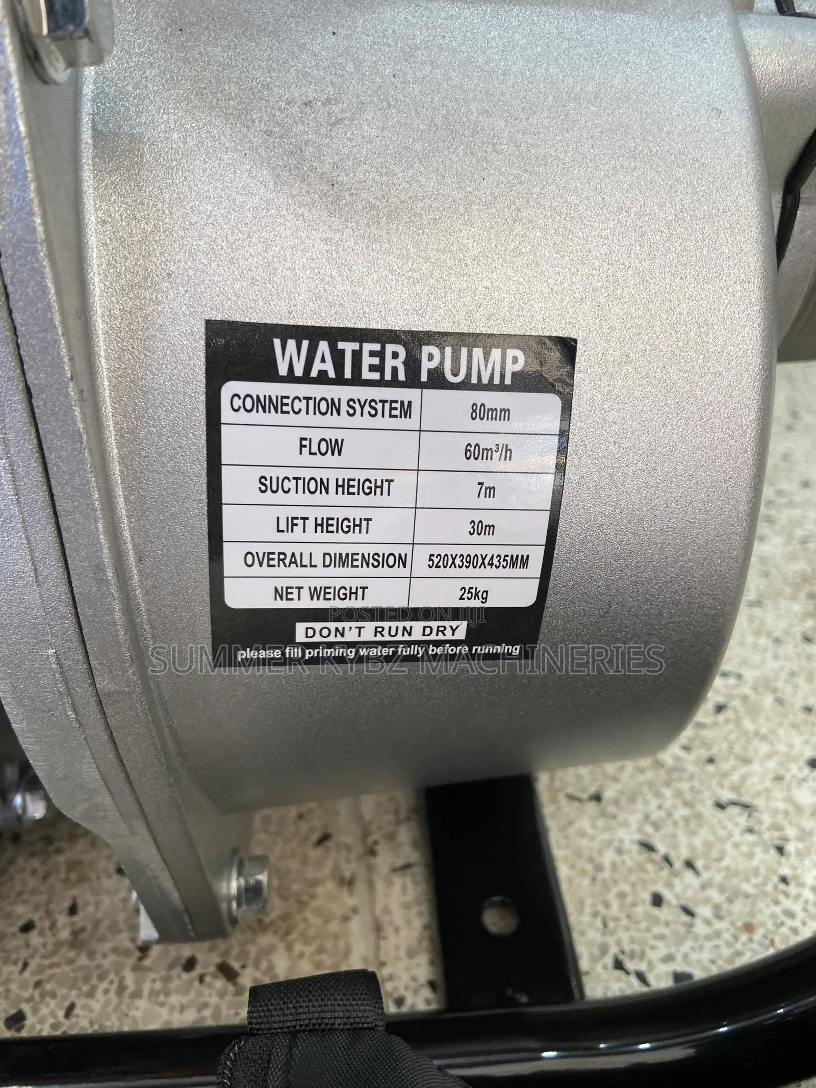 Skygo-Germany SK-WP30X Gasoline-Powered Water Pump