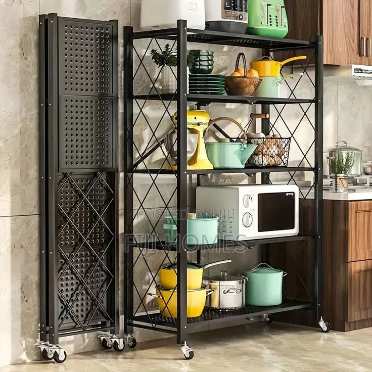 5 Layer Foldable Kitchen Rack