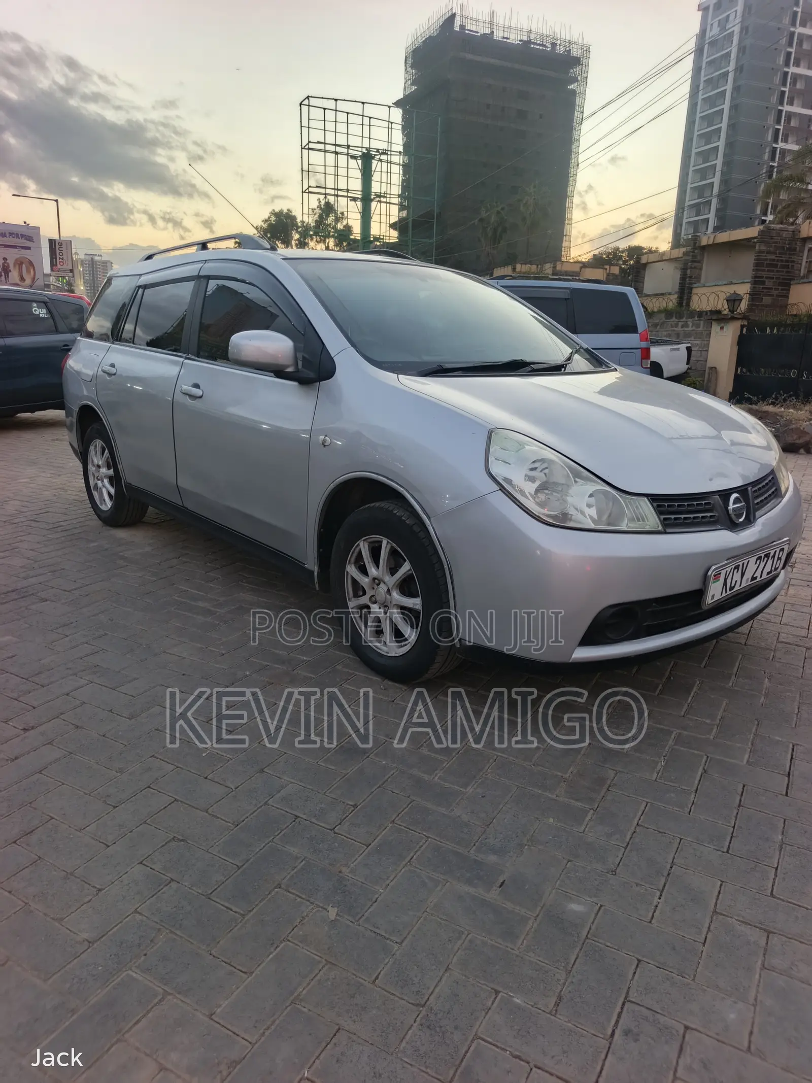 Nissan Wingroad 2012 Silver