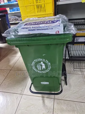 Kenpoly 100L Extra Heavy Duty Front Pedal Bin