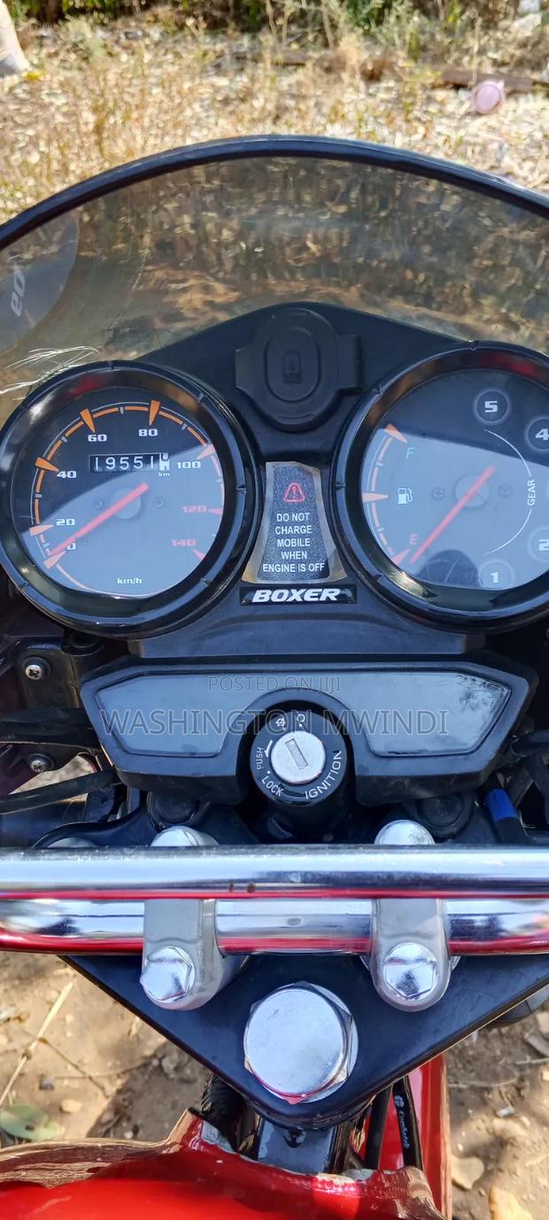 New Bajaj Boxer 125 2025 Red - thumbnail 3