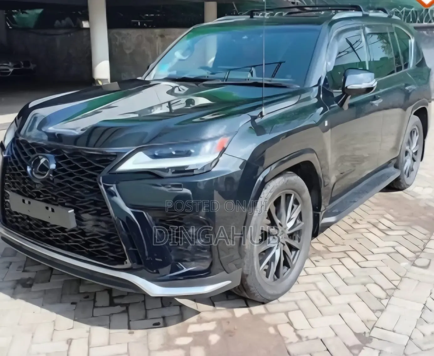 Lexus LX 500d 2022 Black