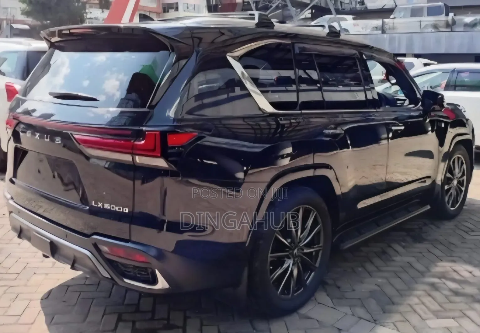 Lexus LX 500d 2022 Black