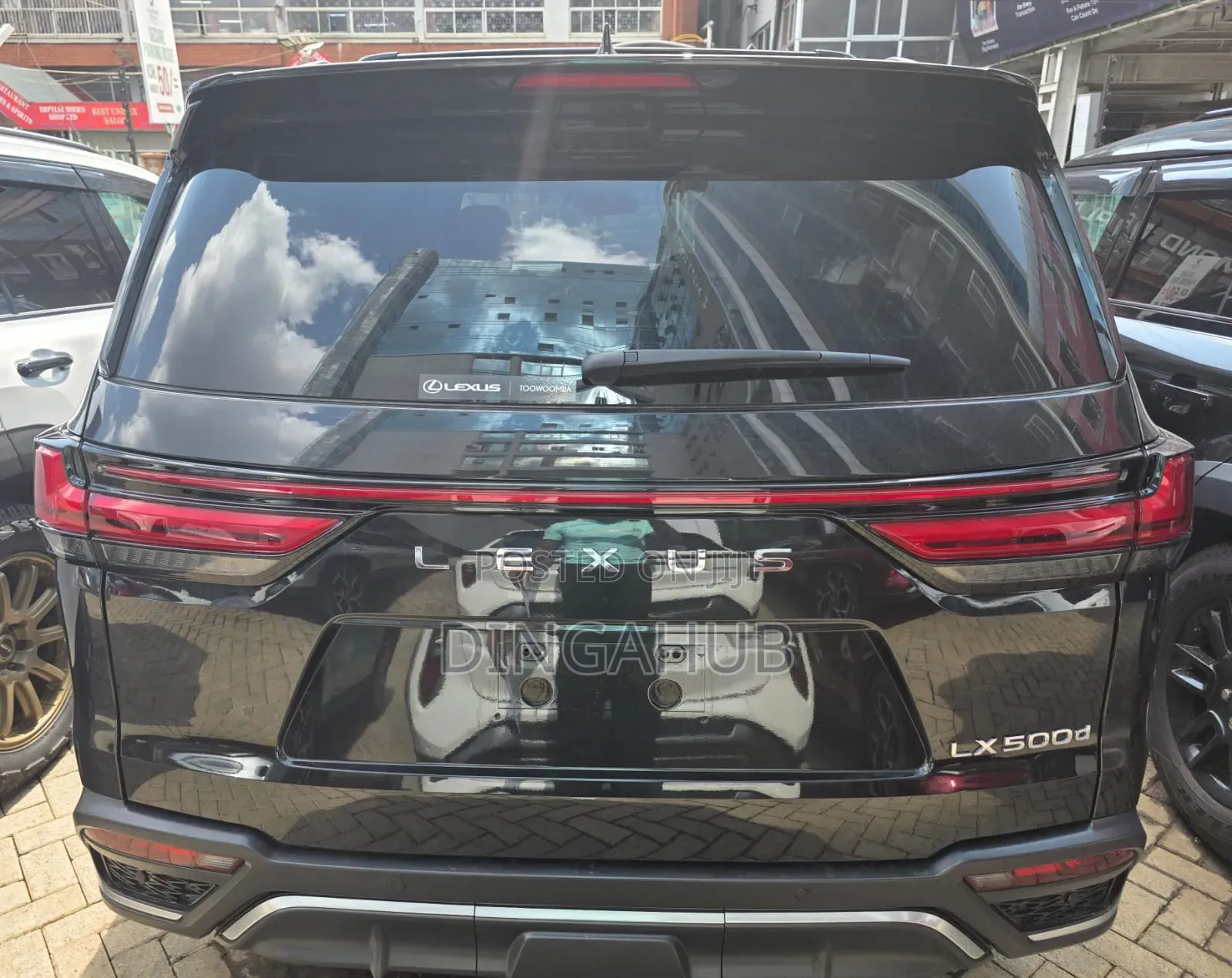 Lexus LX 500d 2022 Black
