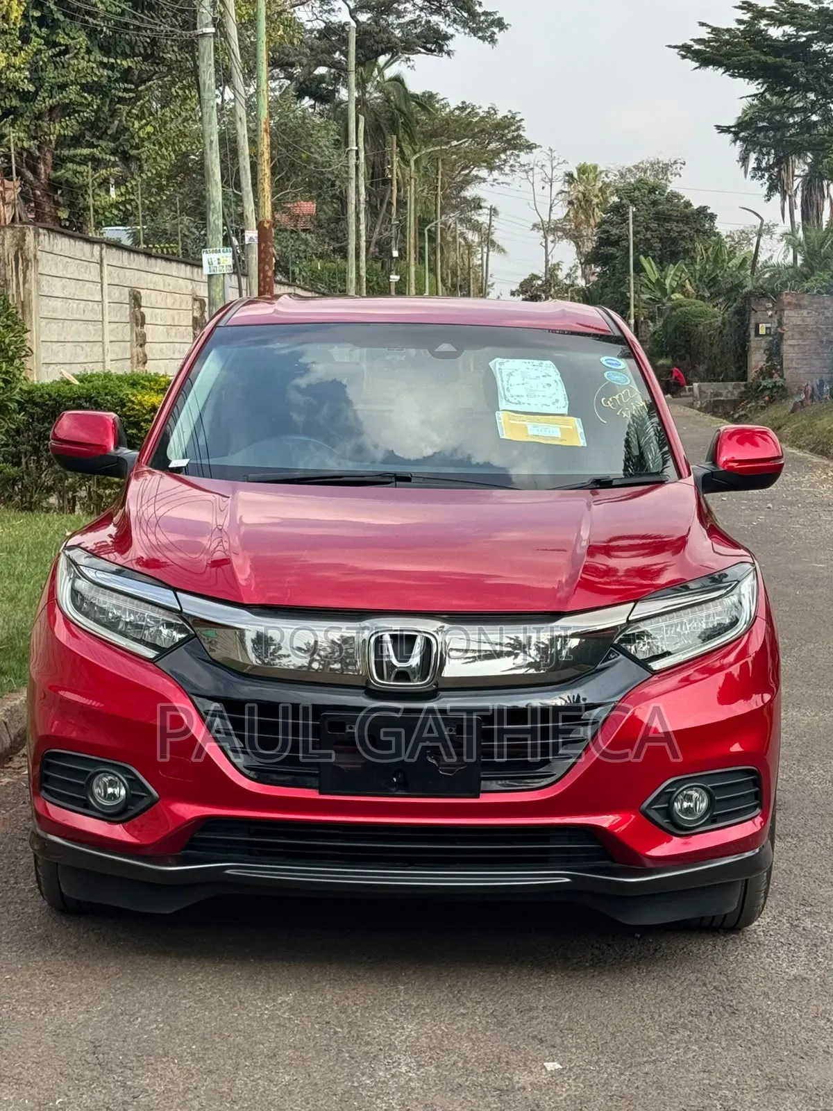Honda Vezel 2019 Red
