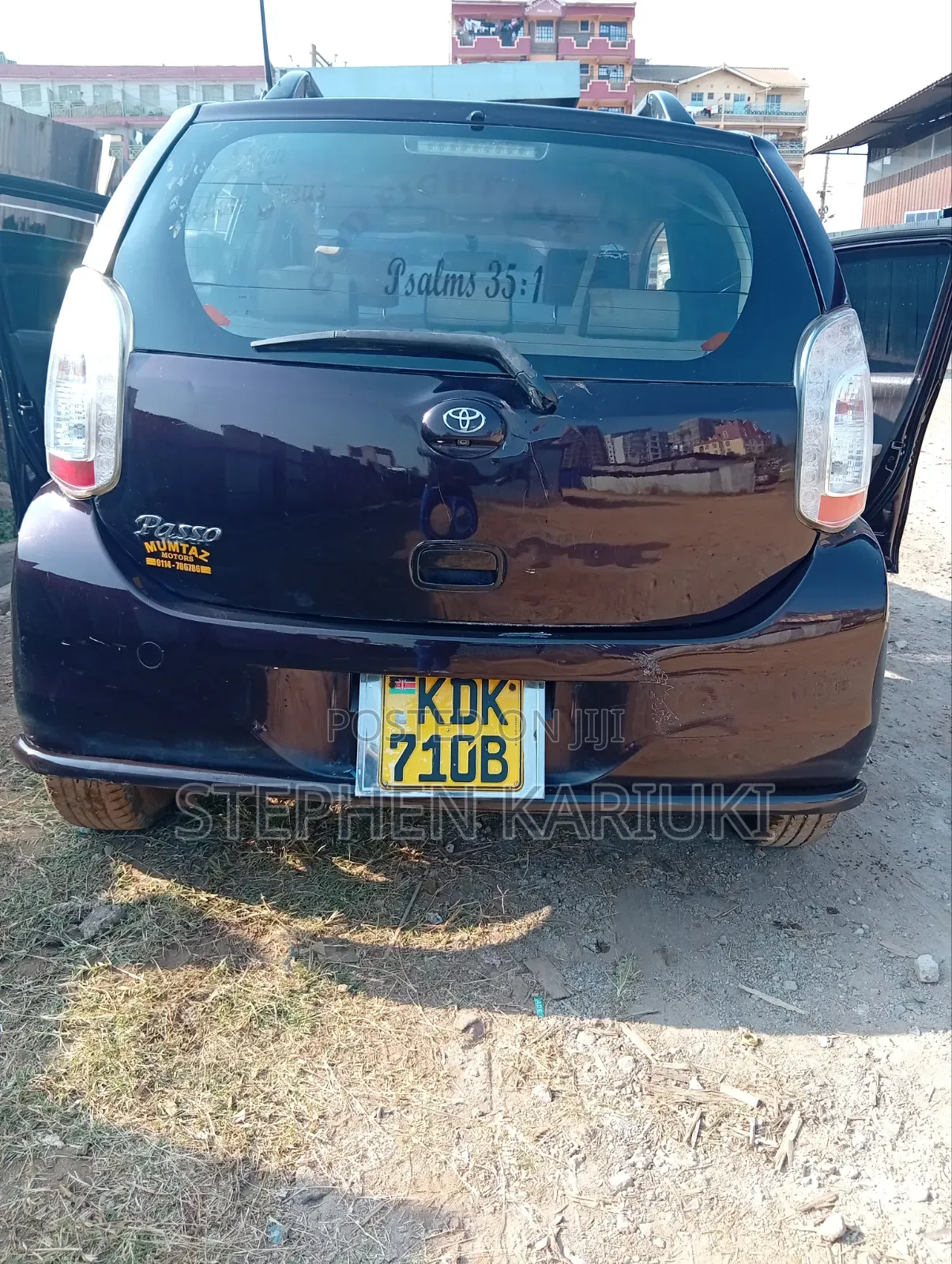 Toyota Passo 2015 Maroon