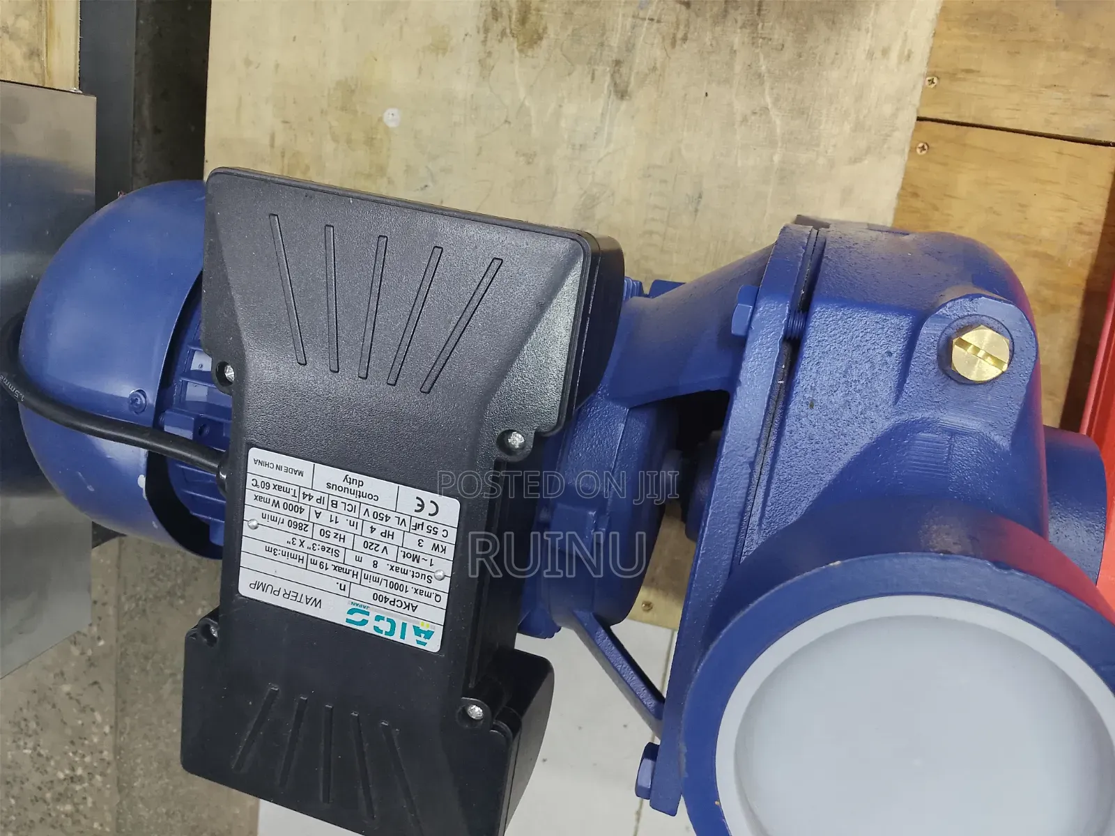 Higher Efficiency Aico 4hp Booster Pump