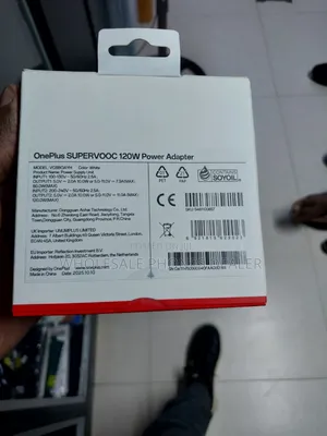 One Plus Supervooc 120 Power Adapter