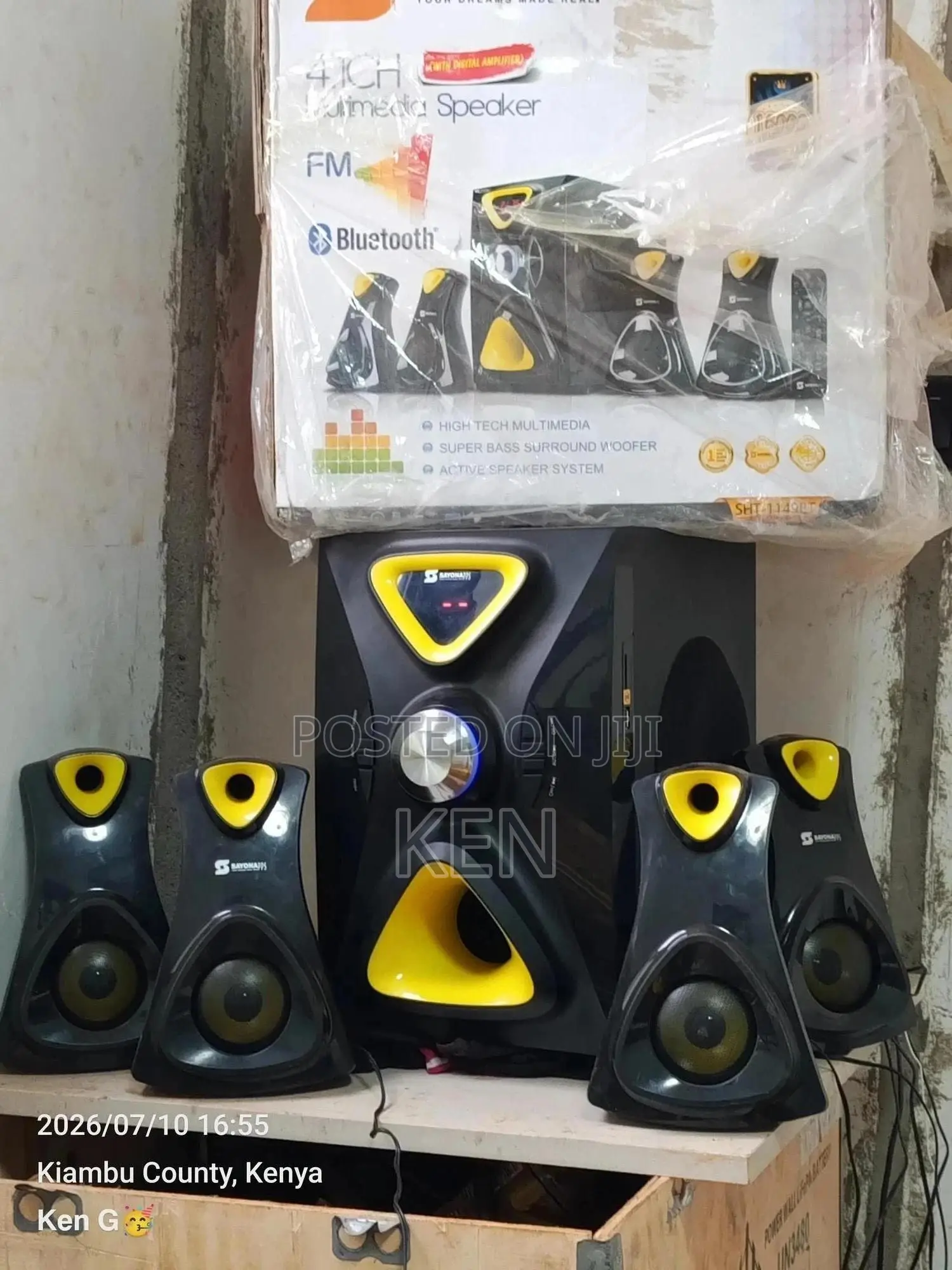 Sayona Home Theater Subwoofer