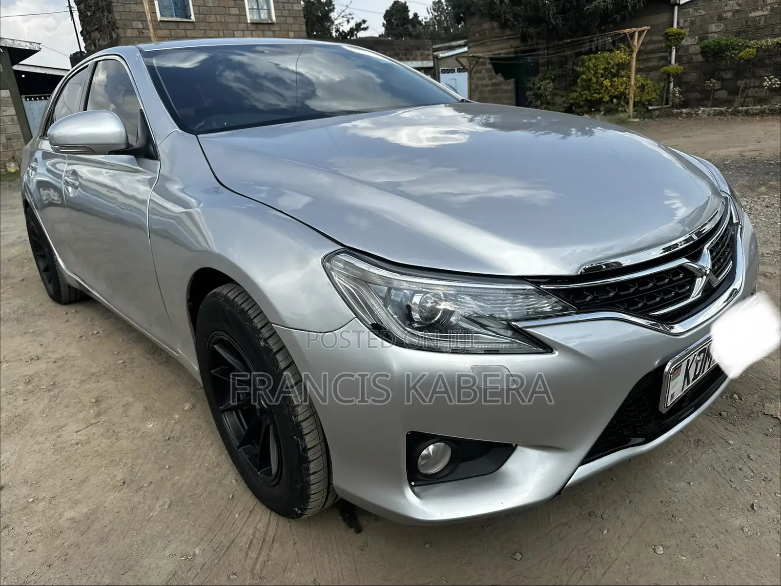 Toyota Mark X 2016 Silver