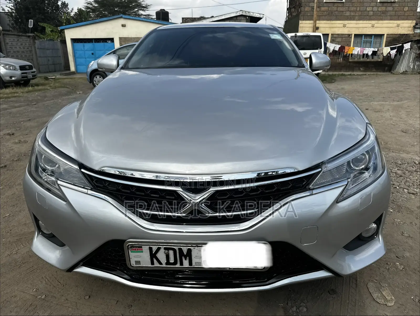 Toyota Mark X 2016 Silver