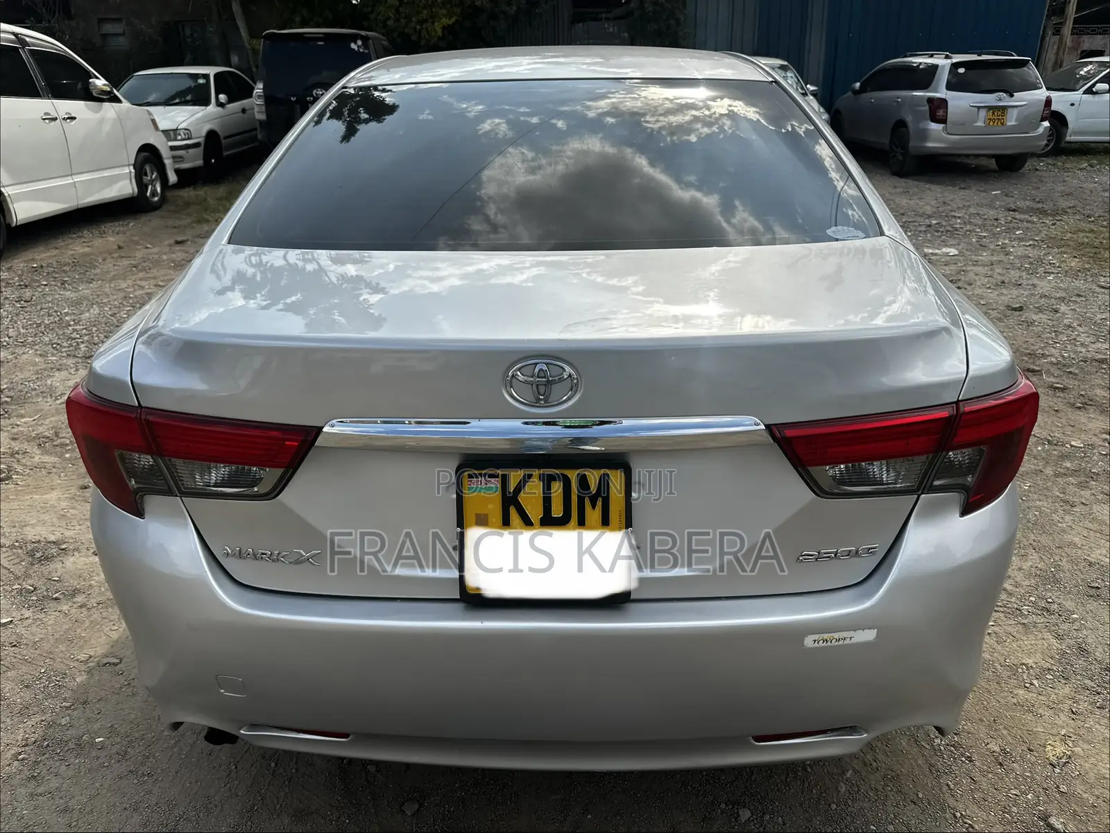 Toyota Mark X 2016 Silver