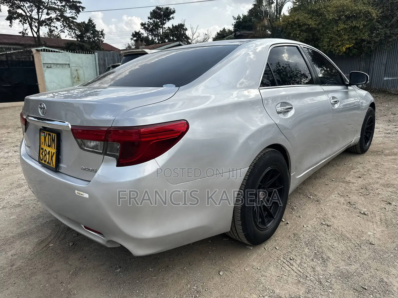 Toyota Mark X 2016 Silver