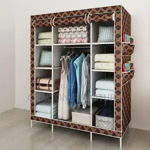 Lindy Foldable Closet Cabinet - 10 Shelves