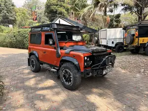 Land Rover Defender 2015 Orange