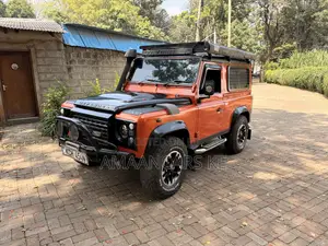 Land Rover Defender 2015 Orange