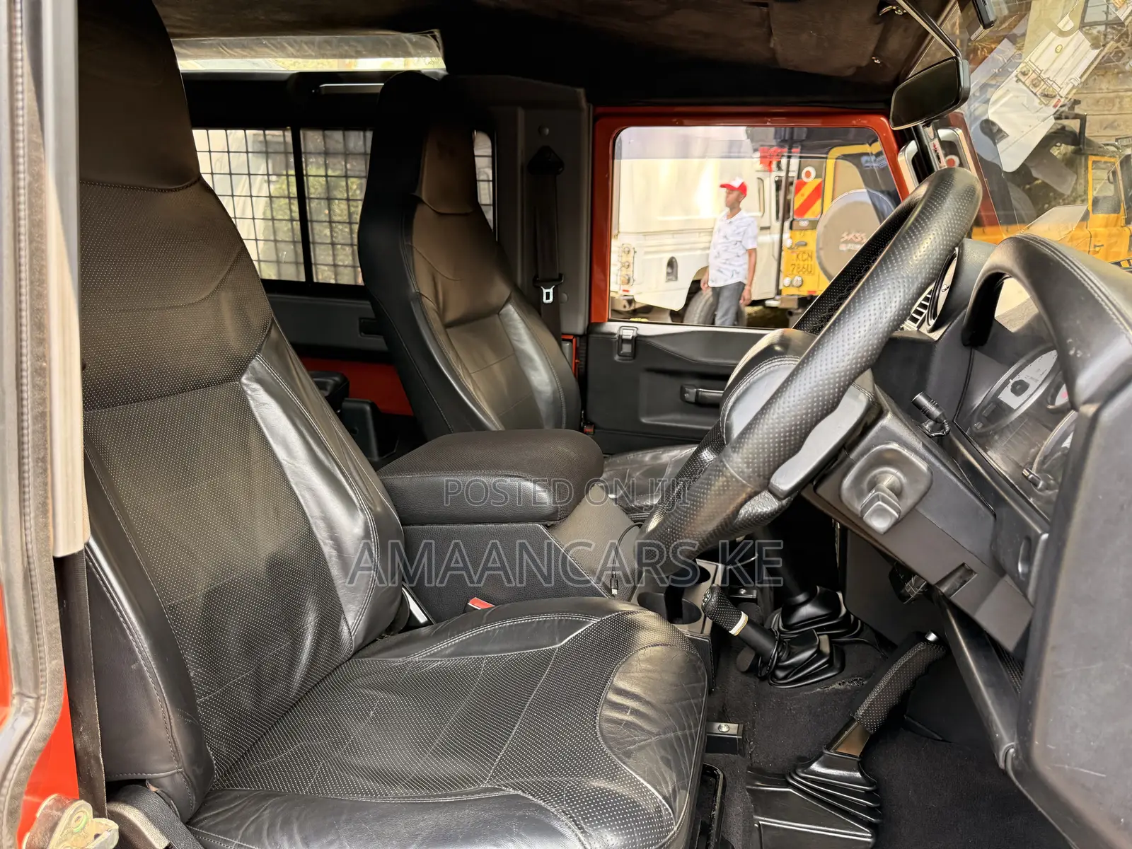 Land Rover Defender 2015 Orange