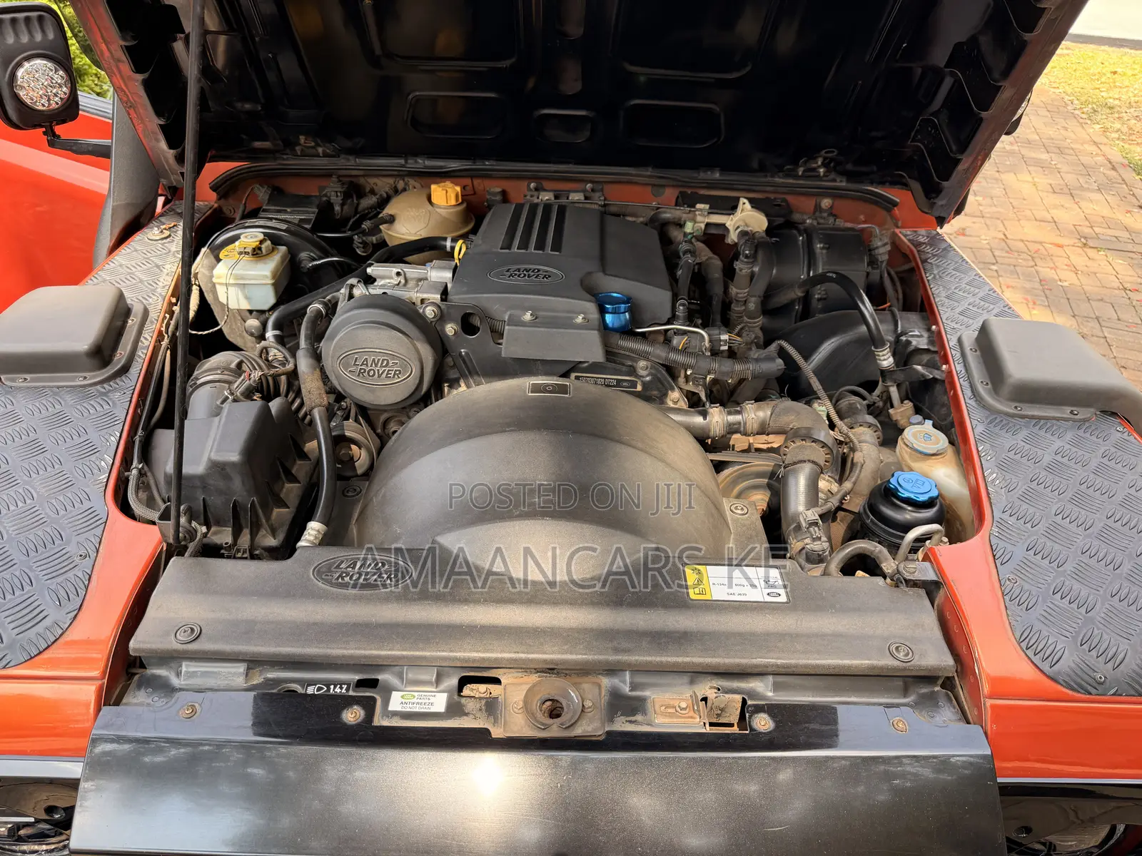 Land Rover Defender 2015 Orange