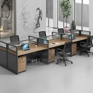 Office Workstation; Six Users Office Collaboration Session Workstation