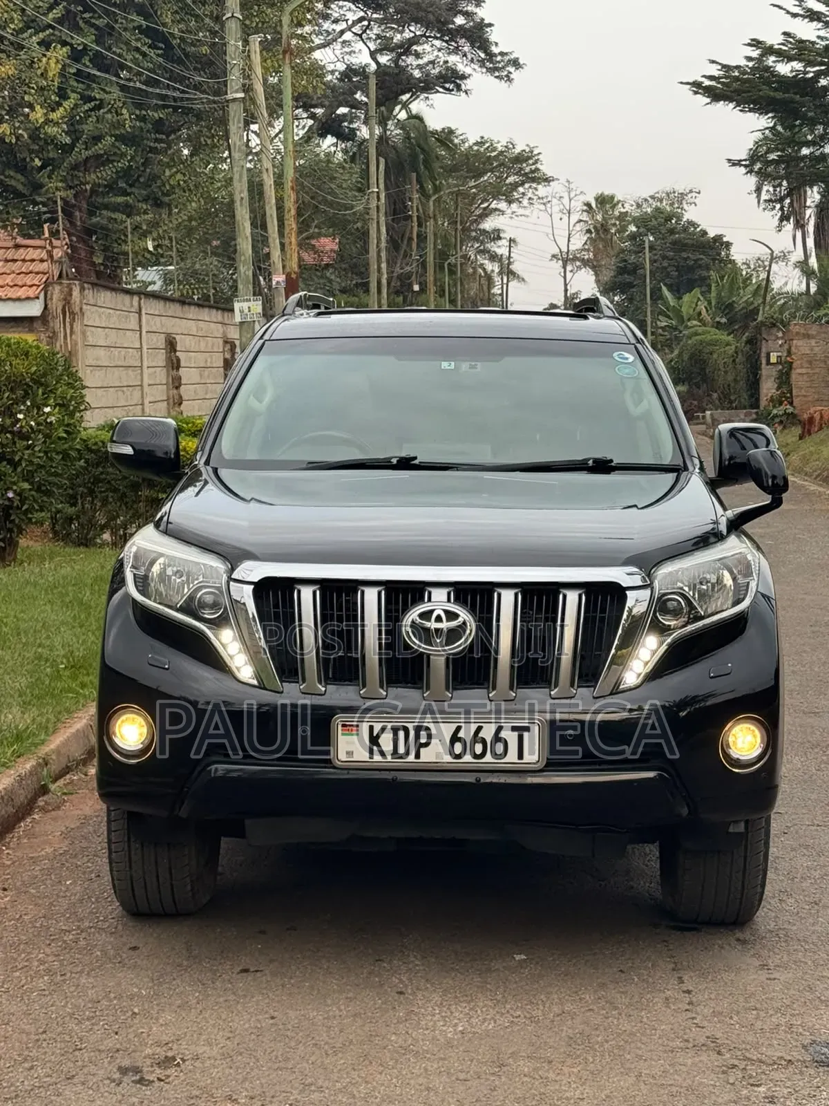 Toyota Land Cruiser Prado 2017 Black