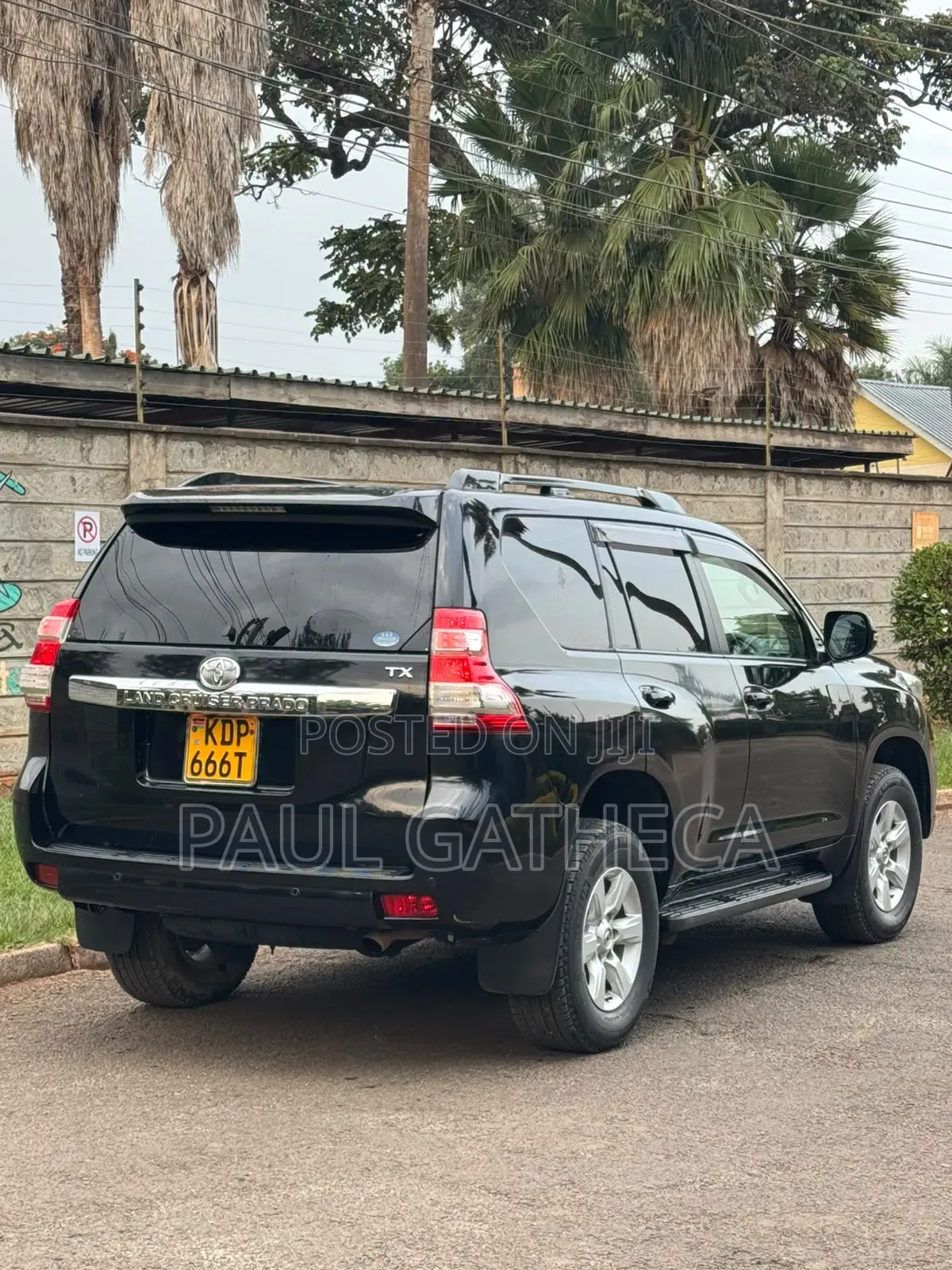 Toyota Land Cruiser Prado 2017 Black