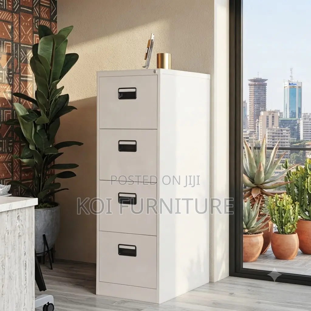 Office Cabinet; Lateral /Vertical Filing Cabinet With 4 Drawers