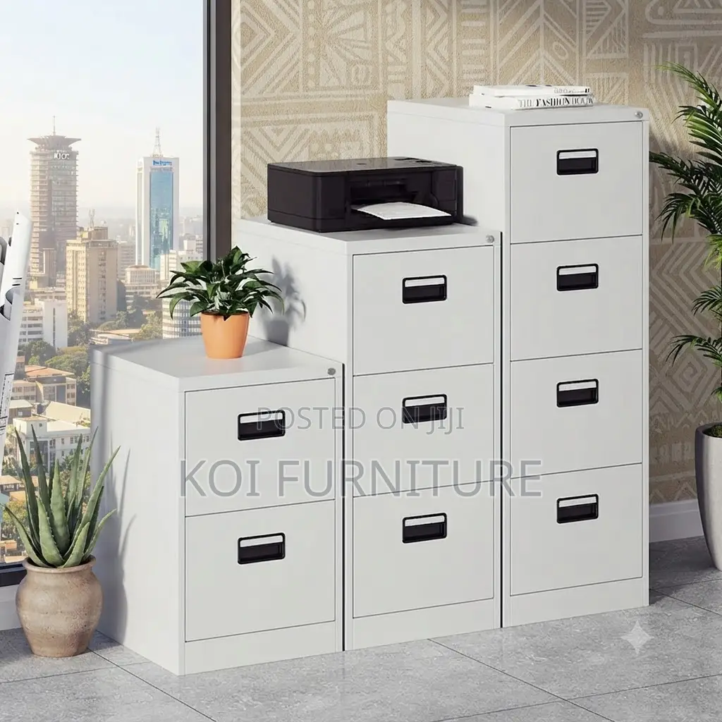 Office Cabinet; Lateral /Vertical Filing Cabinet With 4 Drawers