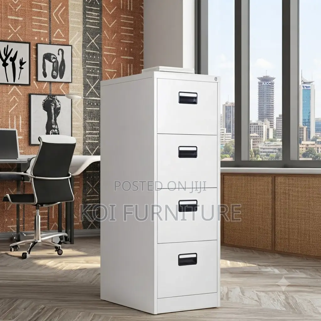 Office Cabinet; Lateral /Vertical Filing Cabinet With 4 Drawers