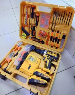 36V Cordless Drill Driver Tool Kit – Complete DIY Set
