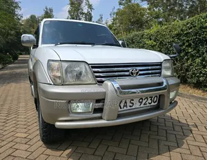 Toyota Land Cruiser Prado 1998 White