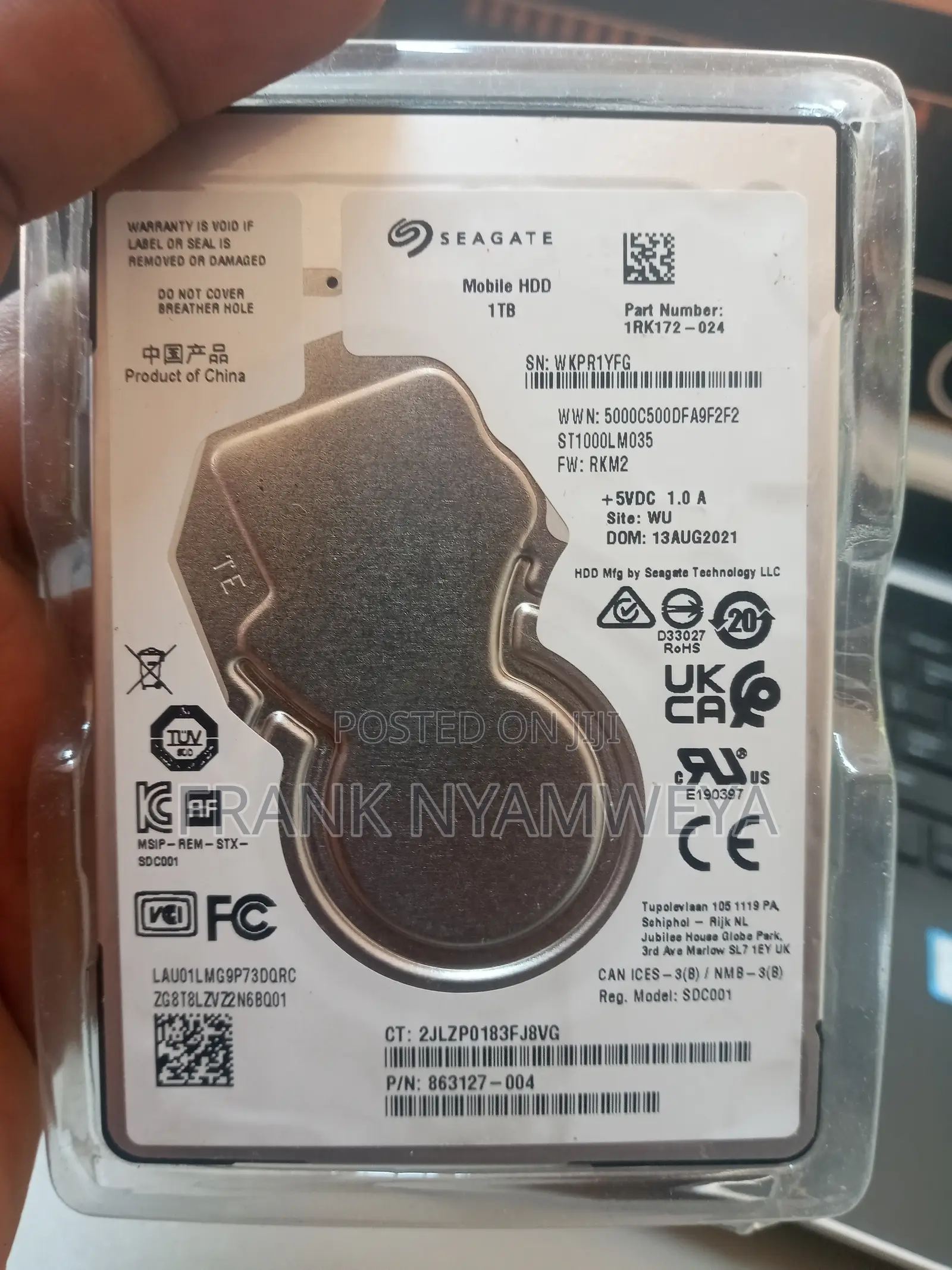 1 TB Laptop HDD