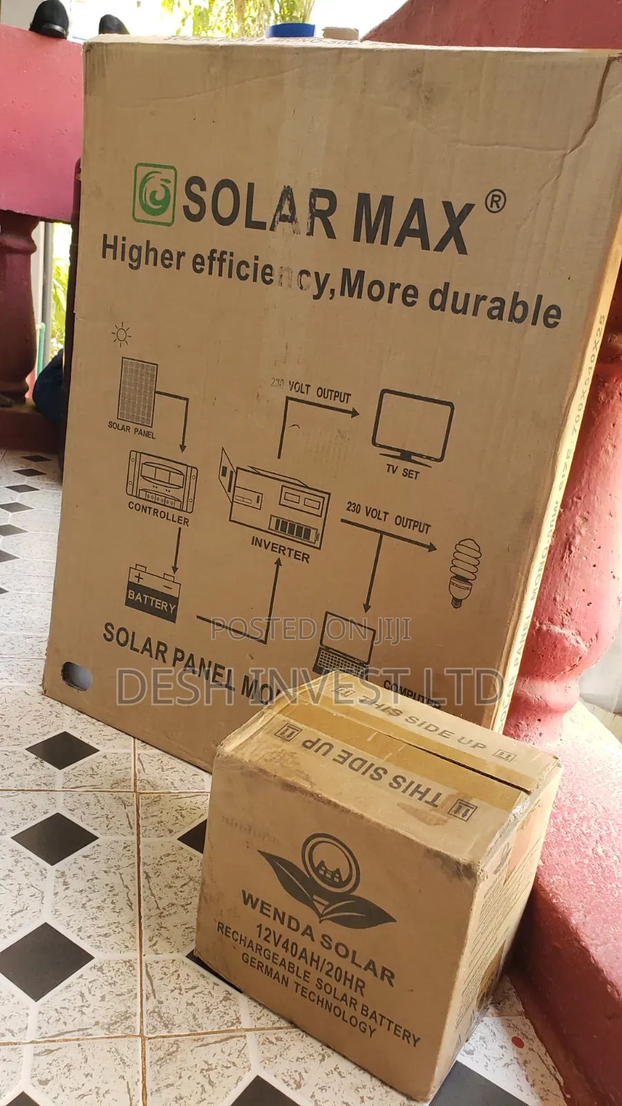 Solar Max and Battery