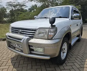 Toyota Land Cruiser Prado 1998 White