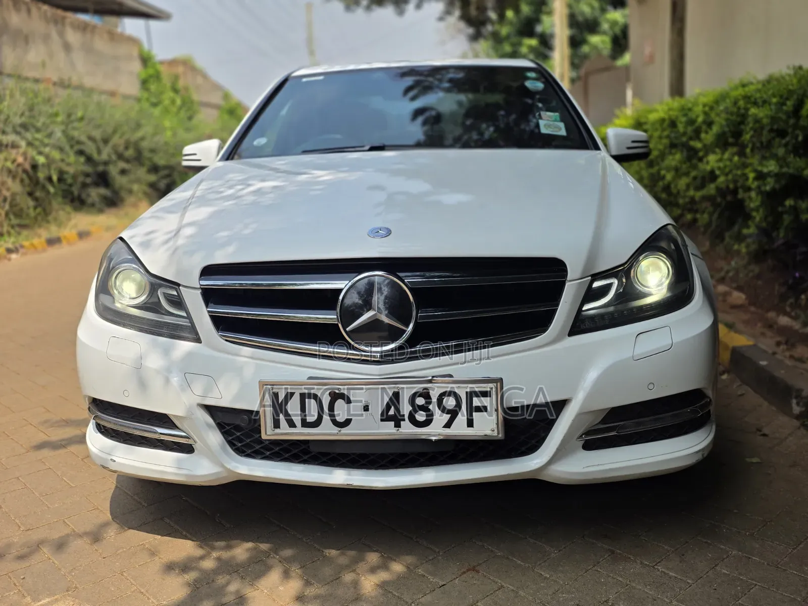 Mercedes-Benz C180 2014 White