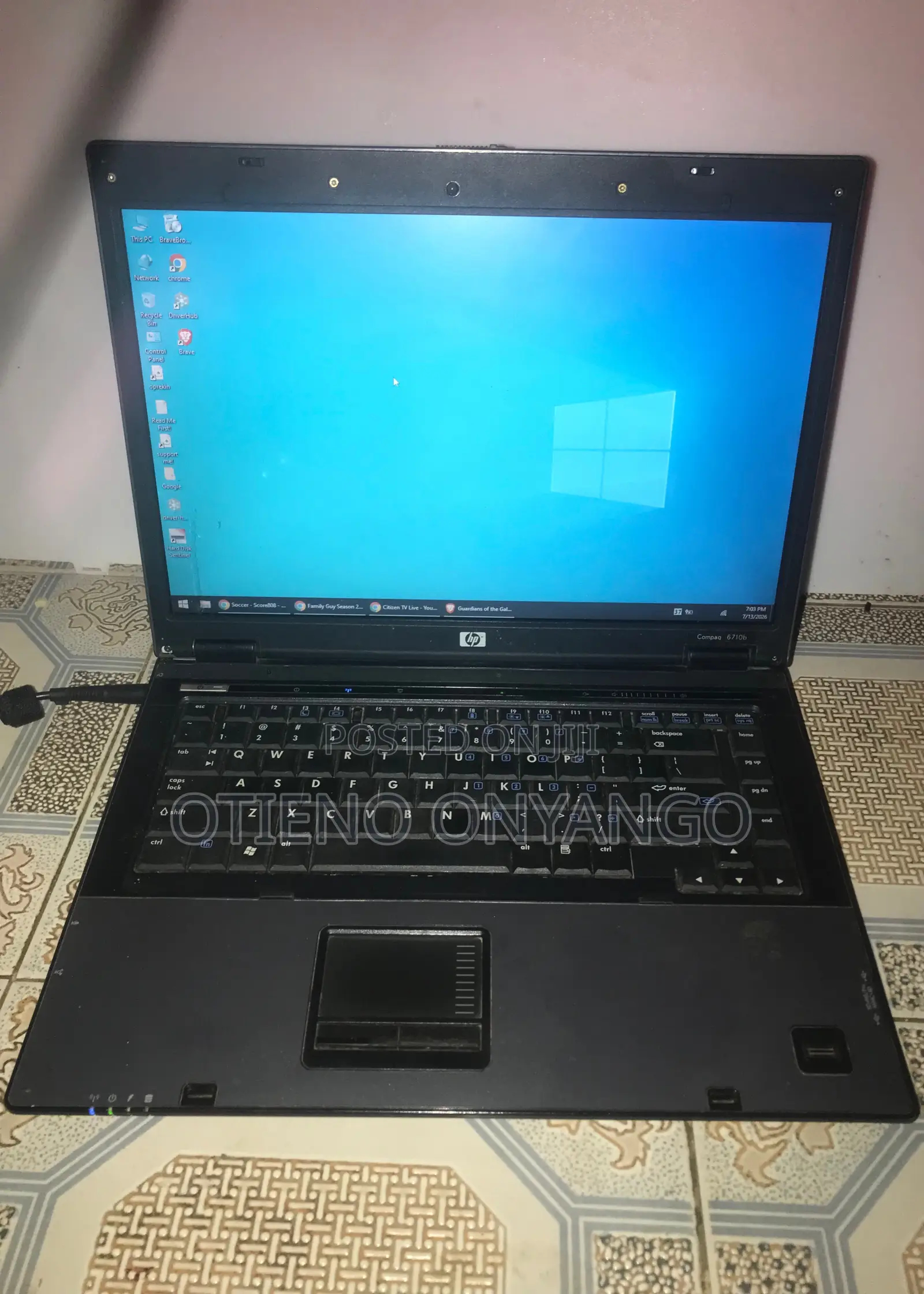 Laptop HP Compaq 6710b 2GB Intel Core 2 Duo HDD 320GB