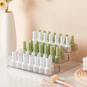 3 Step/Tier Clear Acrylic Perfume/Cosmetic Display Rack