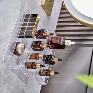 3 Step/Tier Clear Acrylic Perfume/Cosmetic Display Rack