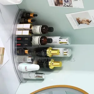 3 Layer Acrylic Cosmetic Corner Organizer/ Kitchen Spice Organizer