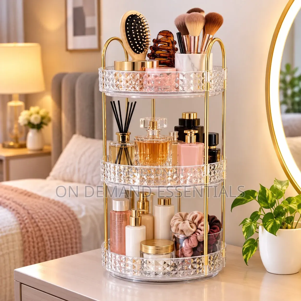 Luxury Multi Layer Stackable Acrylic Jewelery Organizer