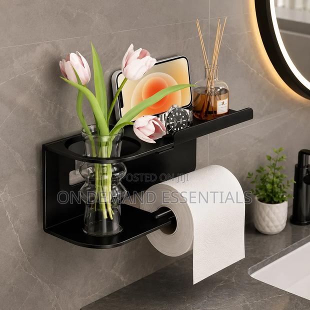 Heavy Duty Bathroom Roll Paper Holder