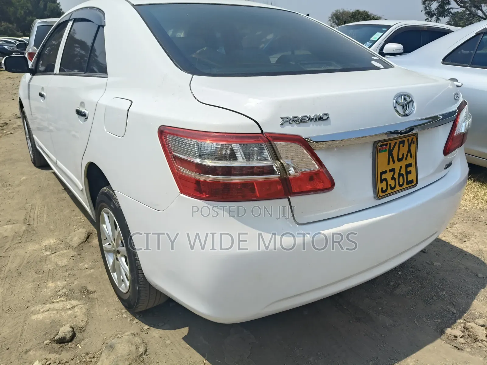 Toyota Premio 2012 White