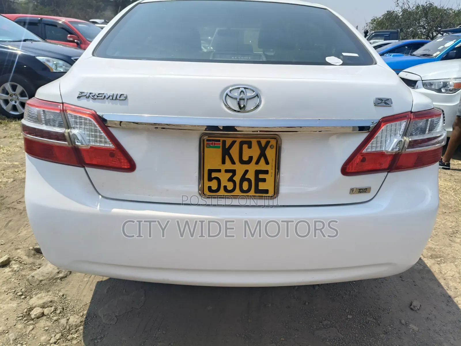 Toyota Premio 2012 White