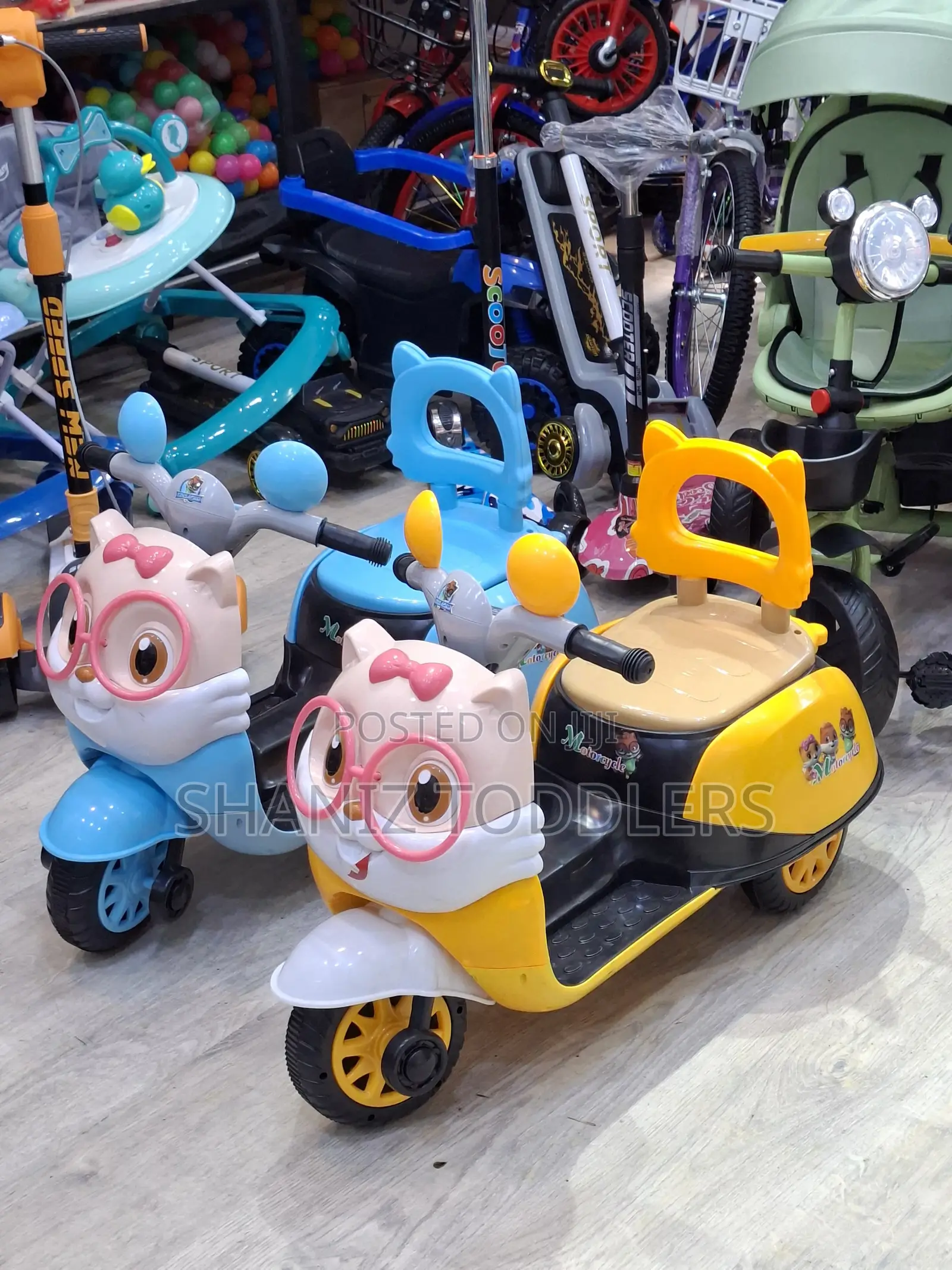 Sit Ride Kids Motorbike Toy (Stable Easy Ride)