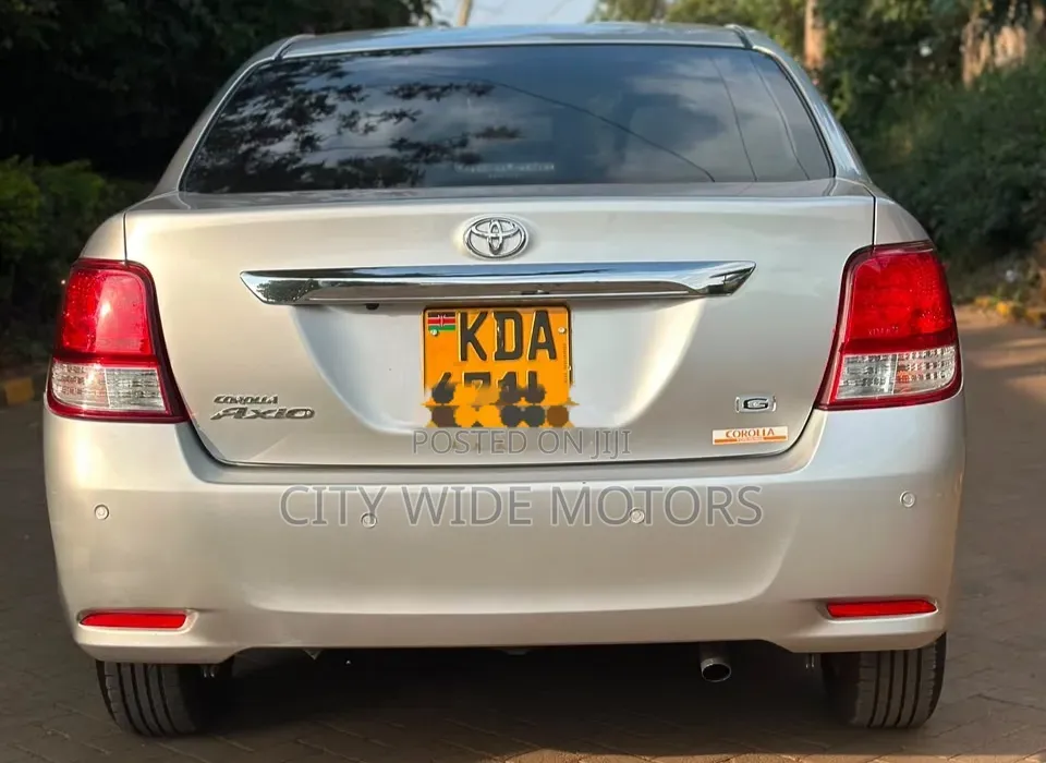 Toyota Axio 2013 Silver